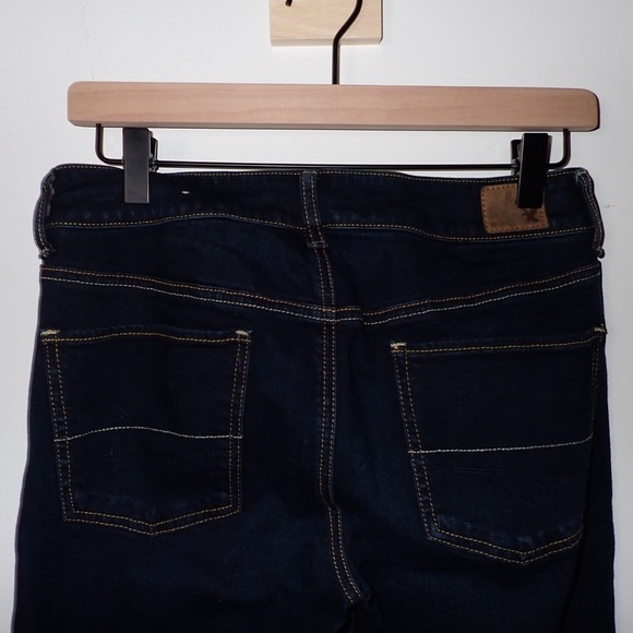 American Eagle Outfitters Black Straight Leg Jeans - Picture 6 of 11